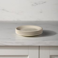 Alternative view of Dinnerware - Linen Set of 4 Classic Rim 7 1/4 Inch Salad Plate