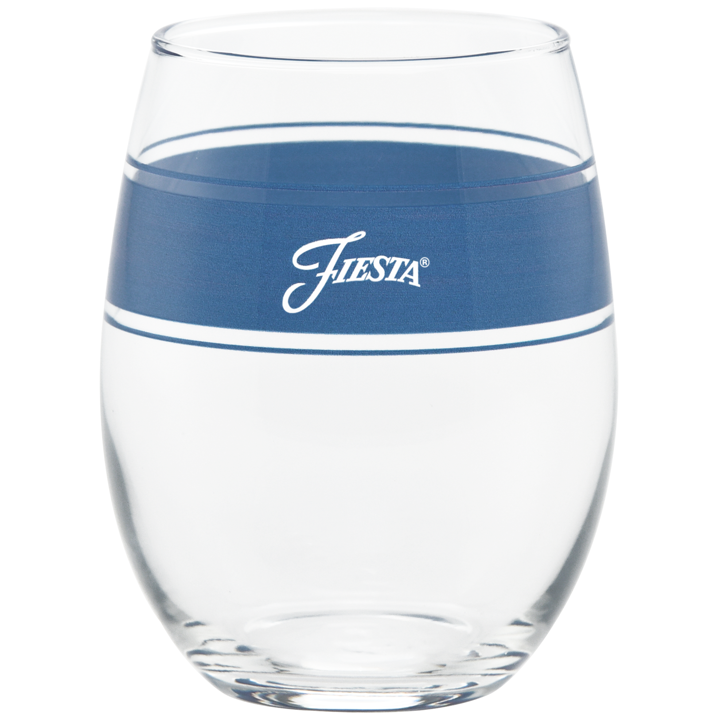 Dinnerware - Coastal Blues 15 oz. Frame Stemless Wine Mixed Color, Set of 4 - Image 4