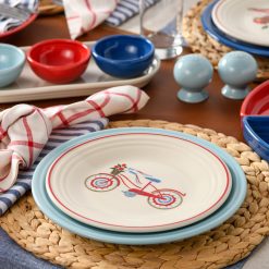 Alternative view of Dinnerware - Americana Bicycle Classic Rim 9 Inch Luncheon Plate