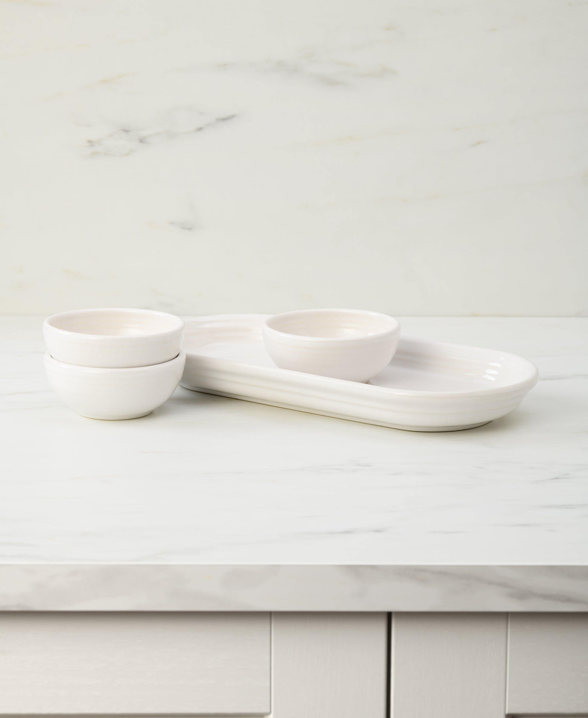 Dinnerware - 4-Piece Condiment Set White - Image 2