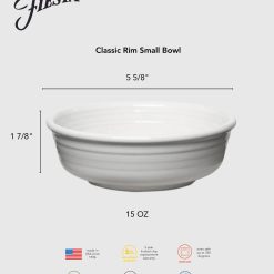 Alternative view of Dinnerware - Classic Rim 5 5/8 Inch Small Bowl 15 OZ Foundry