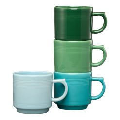 Dinnerware - Aegean 16 OZ Set of 4 Mixed Stackable Mug Set