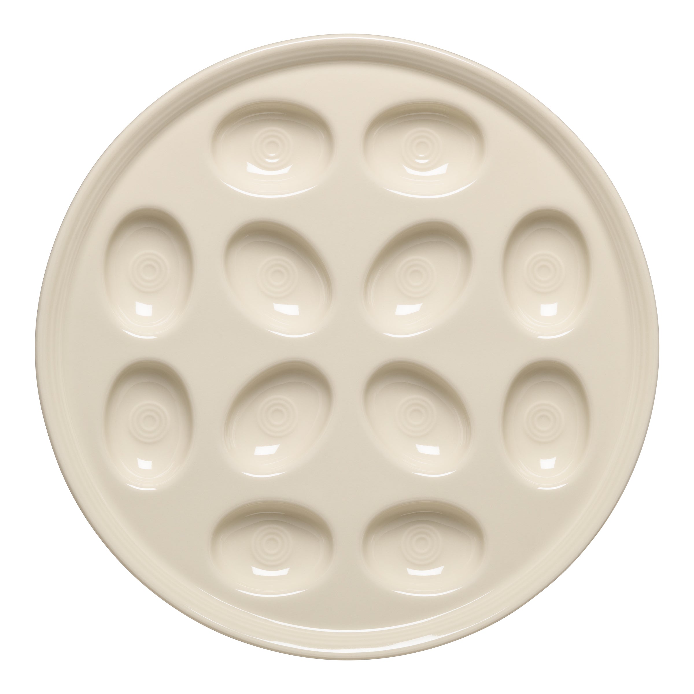 Dinnerware - Round Egg Serving Platter 11 1/4 Inch