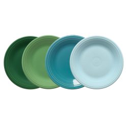 Dinnerware - Mixed Aegean Classic Rim 10 1/2 Inch Dinner Plate, Set of 4