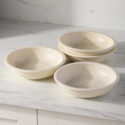 Alternative view of Dinnerware - Linen Set of 4 Classic Rim 8 3/8-Inch 34OZ Pasta Bowls