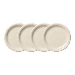 Dinnerware - Linen Set of 4 Bistro Coupe 7 1/4 Inch Salad Plate