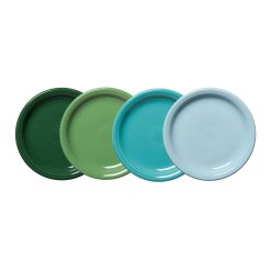 Dinnerware - Mixed Aegean Bistro Coupe 7 1/4 Inch Salad Plate, Set of 4