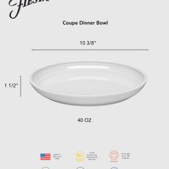 Alternative view of Dinnerware - Coupe 10 3/8 Inch Dinner Bowl 40 OZ Foundry