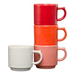 Dinnerware - Sunset Horizon 16 OZ Set of 4 Mixed Stackable Mug Set