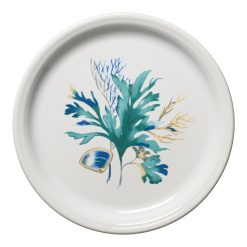 Dinnerware - New Retired Coastal Shores Bistro Coupe 9 Inch Luncheon Plate