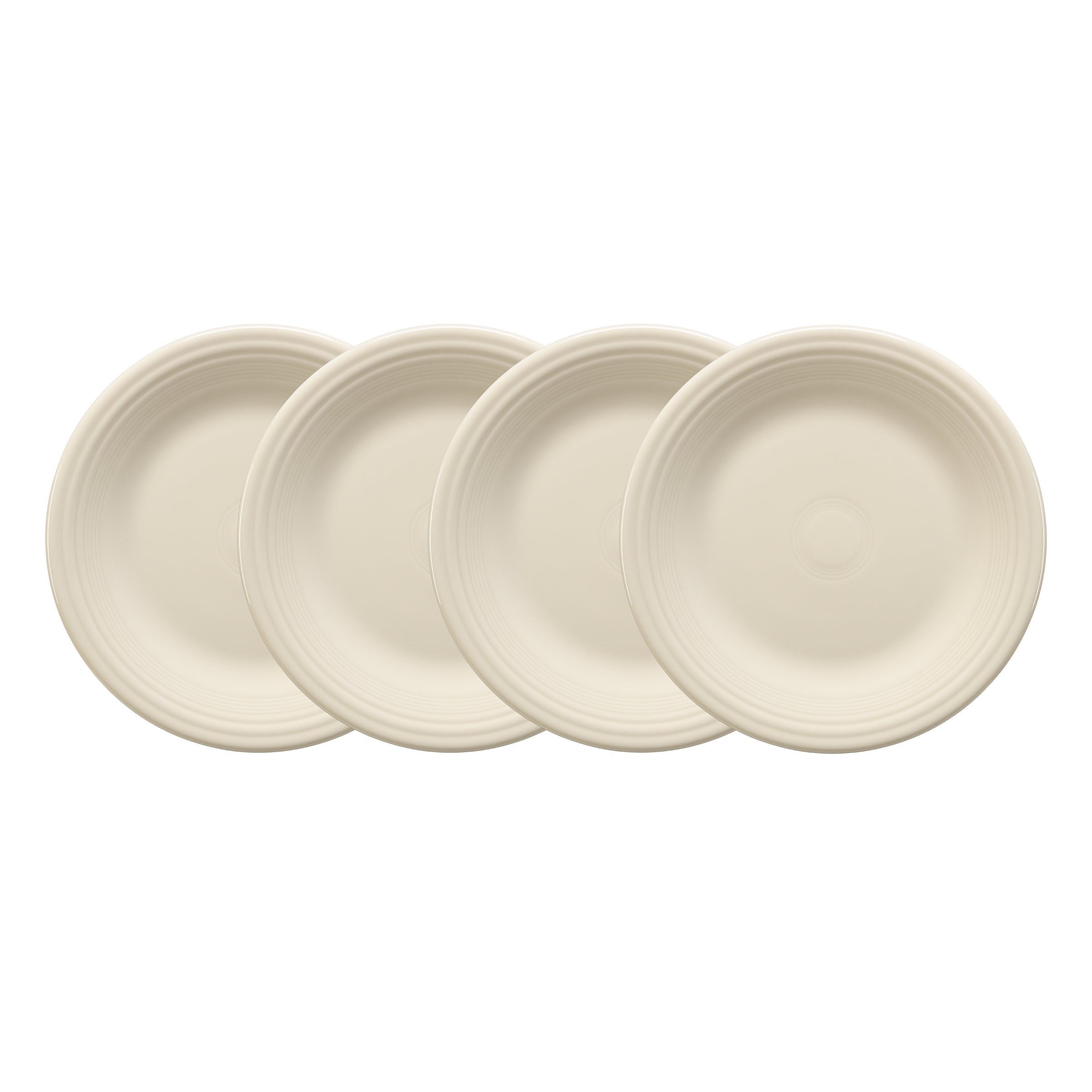 Dinnerware - Linen Set of 4 Classic Rim 10 1/2 Inch Dinner Plate