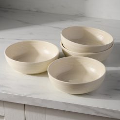 Alternative view of Dinnerware - Linen Set of 4 Coupe 6 3/4 Inch Salad Bowl 24 OZ