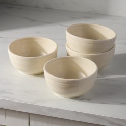Alternative view of Dinnerware - Linen Bistro Coupe 5 1/2 Inch Cereal Bowl 22 oz, Set of 4