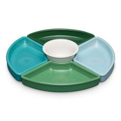Dinnerware - Aegean 5-Piece Mixed Colors Entertaining Set 8 1/5 Inch