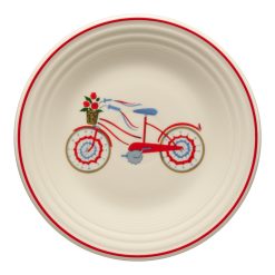Dinnerware - Americana Bicycle Classic Rim 9 Inch Luncheon Plate