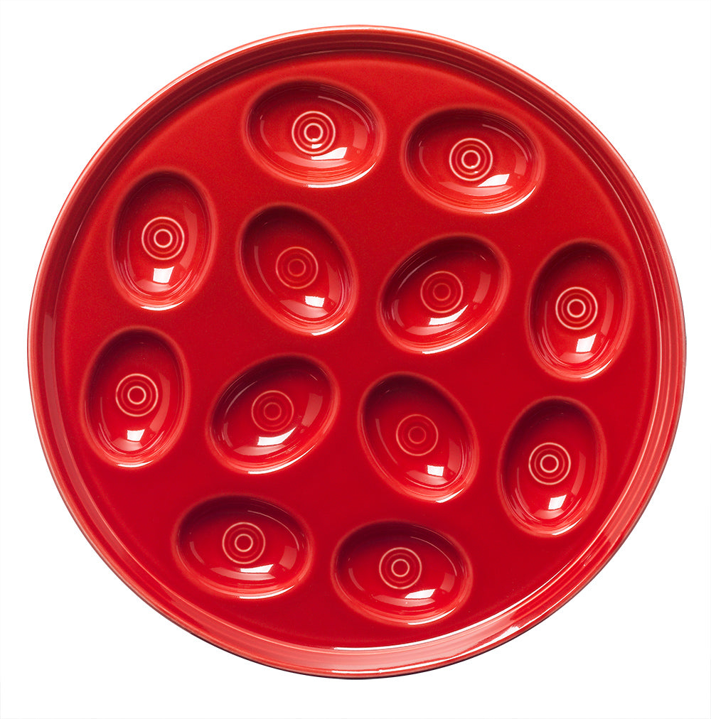 Dinnerware - Round Egg Serving Platter 11 1/4 Inch - Image 2