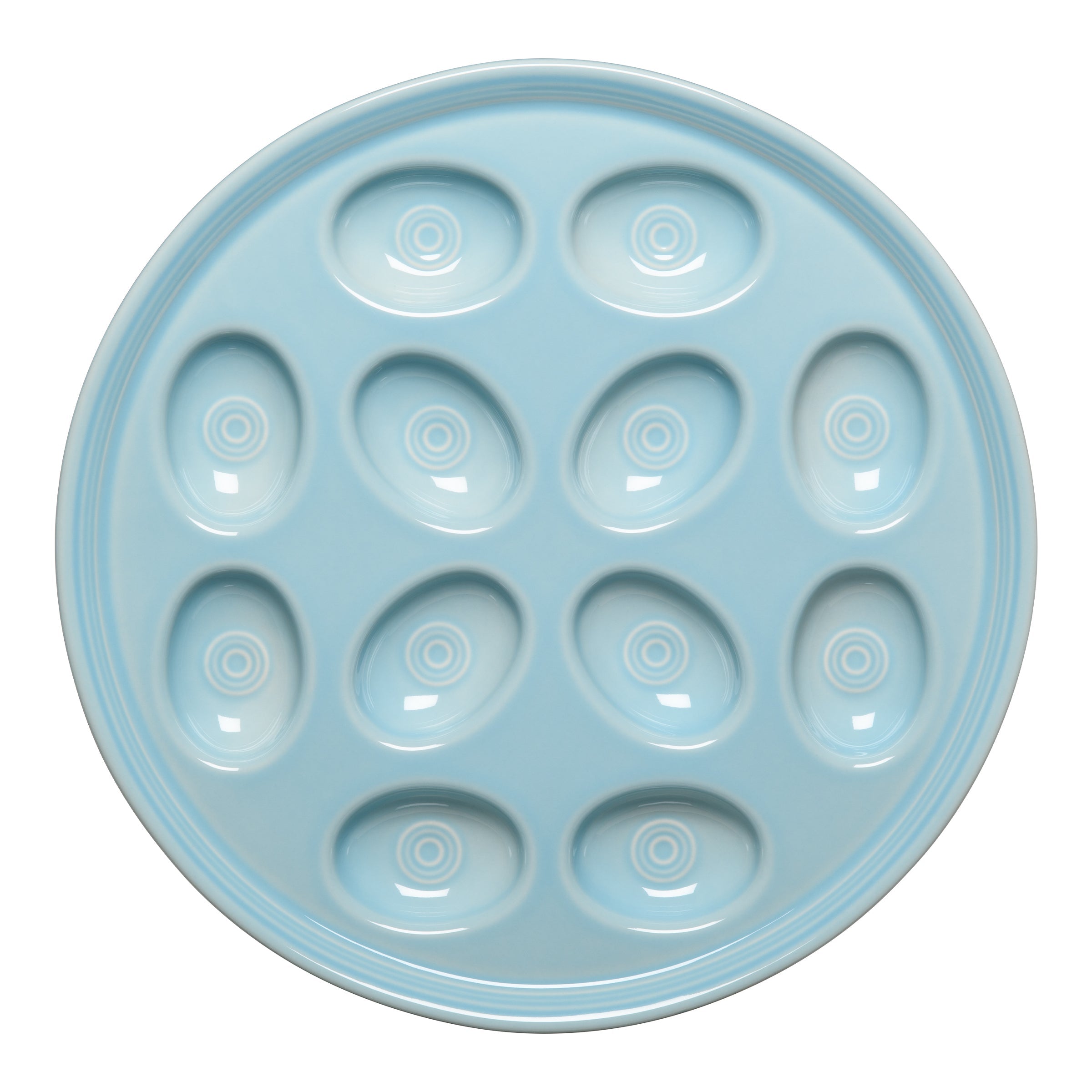 Dinnerware - Round Egg Serving Platter 11 1/4 Inch - Image 4