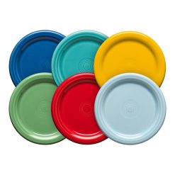 Dinnerware - Vibrant 4 3/8 Inch Mixed Color Coaster and Mug Cover