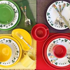 Alternative view of Dinnerware - St. Patrick's Classic Rim 9 Inch Luncheon Plate