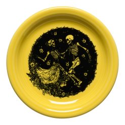 Alternative view of Dinnerware - Skeleton Duet Sunflower Bistro Coupe 6 1/4 Inch Appetizer Plate