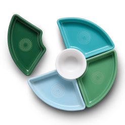 Alternative view of Dinnerware - Aegean 5-Piece Mixed Colors Entertaining Set 8 1/5 Inch