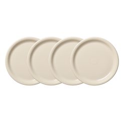 Dinnerware - Linen Set of 4 Bistro Coupe 10 1/2 Inch Dinner Plate