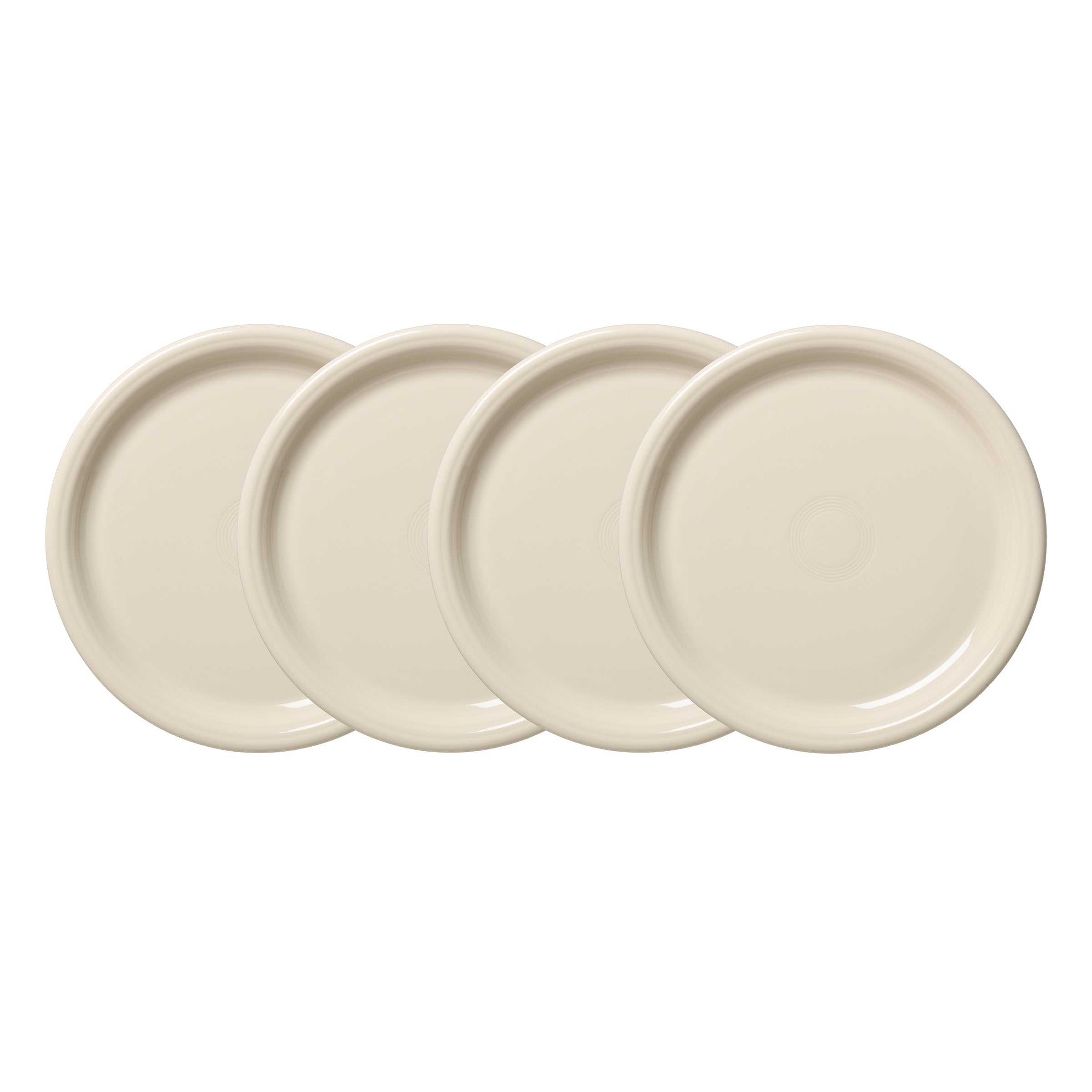 Dinnerware - Linen Set of 4 Bistro Coupe 10 1/2 Inch Dinner Plate
